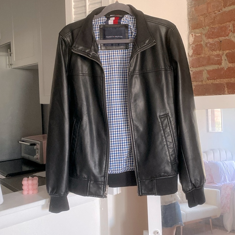 Vintage Tommy Hilfiger Leather Jacket